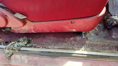 1990 Ford Bronco 2 Passenger Right Side Seat Trim Panel Oem Red