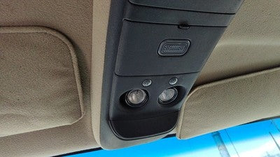 97 Silverado 2500 Center Overhead Console Oem Dome Light Map Lamp Cubby Tan 52D