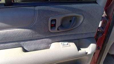 98-03 S10 Blazer Driver Left Rear Inside Door Trim Panel Only Back Gray 92H