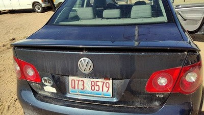 2006 Vw Jetta Rear Spoiler Back Wing Oem Blue