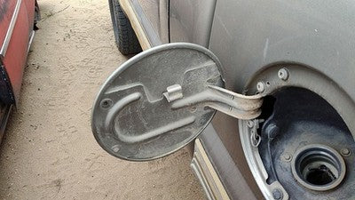 99-07 Silverado 2500 Fuel Tank Door With Hinge Gas Lid Oem Filler Pewter 11U