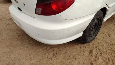 2000-2002 Kia Rio Rear Bumper Cover Assembly Oem Back White 0K32b50220xx