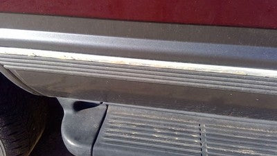 1999 Chevy Tahoe Passenger Right Rear Moulding From Door Oem Back Trim Strip
