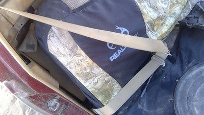 1986 Isuzu Pup Pickup Passenger Right Front Seat Belt Retractor Shoulder Brown