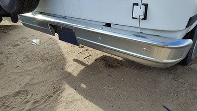1978-1996 Gmc Van 3500 Chrome Rear Bumper Assembly With Mount Brackets Oem Back