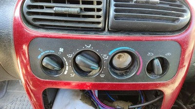 2000-2005 Dodge Neon Temperature Control Module In Dash Heater Ac Head Unit Oem