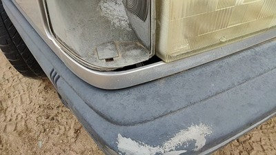 1991 Volvo 740 Passenger Right Front Headlight Trim Surround Panel Door