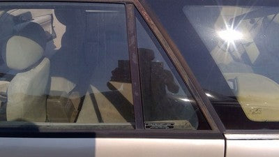 1992-1995 Saturn Sw2 Driver Left Rear Vent Window Back Door Glass With Frame Oem