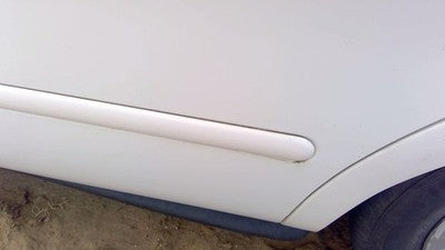 1998 Ford Taurus Driver Left Rear Moulding From Door Oem Back Trim Strip White
