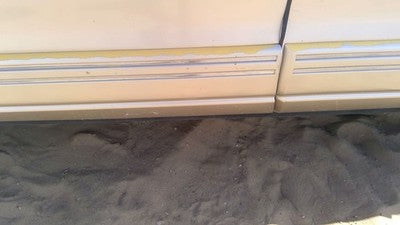1994 Olds Eighty Eight Driver Left Front Moulding From Door Oem Trim Strip Gold