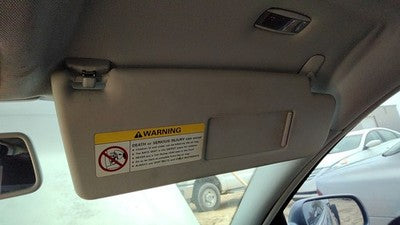 2000-2008 Vw Passat Passenger Right Sun Visor Oem 3B0857552s2f4