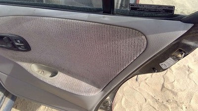 1998 Saturn Sw2 Passenger Right Rear Inside Door Trim Panel Only Oem Back Gray