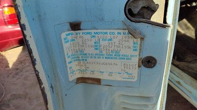 1983-1991 Ford Ranger Starter Motor 2.9L E3tz11002e