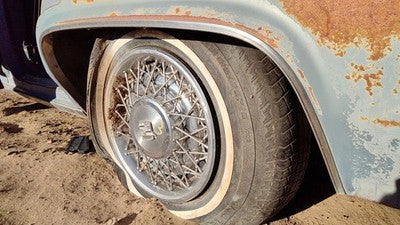 1984 Deville Sedan Lh Driver Left Rear Wheel Chrome Moulding Oem Back