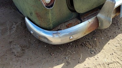 1953 Chevy Bel Air 150 Sedan Rear Bumper Assembly With Brackets Oem Chrome
