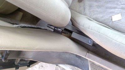 1993 Saturn Sw2 Passenger Right Front Seat Belt Retractor Oem Waist Tan