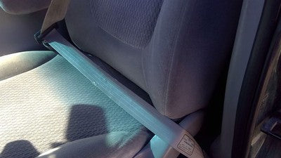 1999 Ford Expedition Driver Left Front Seat Belt Retractor Oem Shoulder Gray F2