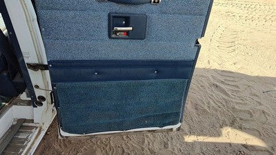 1995 Gmc Van 3500 Passenger Right Rear Door Trim Panel Forward Blue