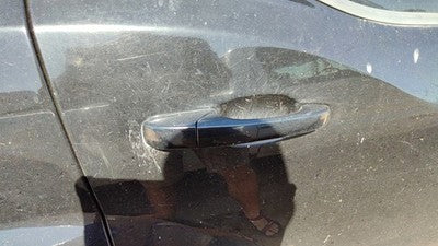 11-14 Dodge Avenger Passenger Right Rear Outside Door Handle Oem Back Black Px8