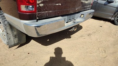 2003-2009 Dodge Ram 2500 Chrome Rear Step Bumper With Mount Brackets Oem