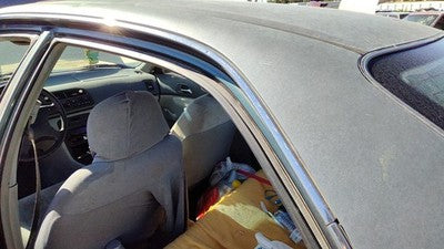 1997 Honda Accord Lh Driver Left Chrome Drip Rail Moulding Trim Oem Set