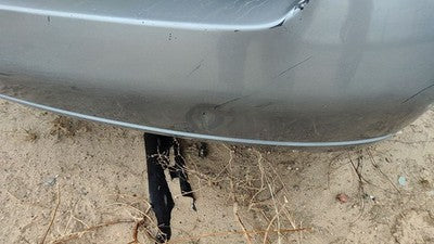 2007-2008 Nissan Sentra Rear Bumper Cover Assembly Oem Back Gray K36 2.0L