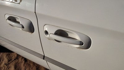 01-07 Caravan Passenger Right Front Outside Door Handle 0Rp70sw1ac White Pw1