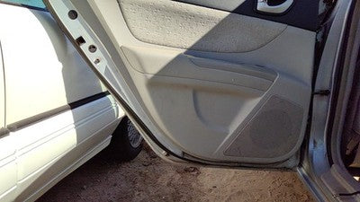 06-07 Hyundai Sonata Driver Left Rear Door Trim Panel With Switches Back Fz Gray