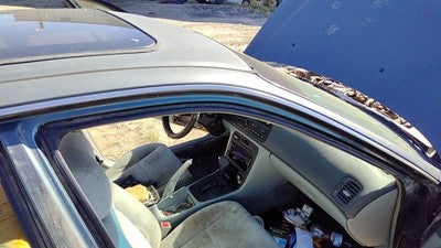 1997 Honda Accord Rh Passenger Right Chrome Drip Rail Moulding Trim Oem Set