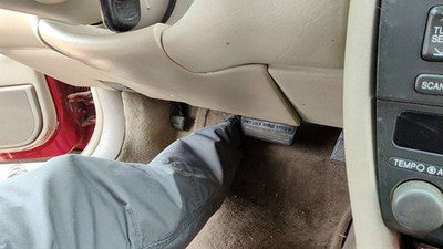96-02 Eldorado Lower Dash Under Column Knee Bolster Trim Panel Shale 155