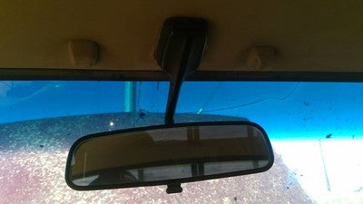 1986 Isuzu Pup Pickup Inside Rear View Mirror Oem Windshield Mounted