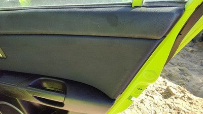 04-06 Mazda 3 Passenger Right Rear Inside Door Trim Panel Only Oem Back Black