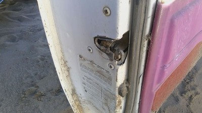1978 Buick Regal Driver Left Front Door Latch With Rods/Cables Oem