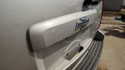 2010 Chevy Tahoe License Plate Trim Surround Panel Oem Tail Trunk Silver U726s