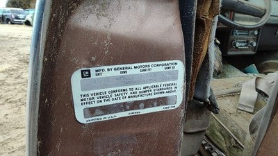 1978-1981 Chevy Malibu Driver Left Rear Back Axle Shaft Oem 00551818