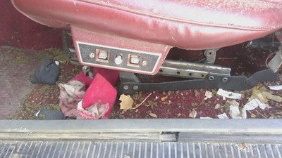1985 Jeep Cherokee Driver Left Power Seat Track With Motors Only Oem