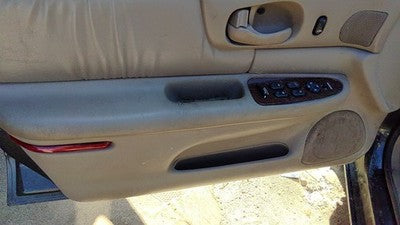 01-04 Buick Regal Driver Left Front Door Trim Panel With Master Switch Tan 525