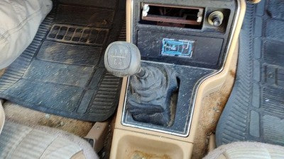 1984 Ford Tempo Floor Shifter Lever Shift Unit Manual Transmission Tan 5 Speed