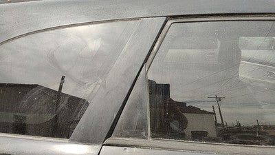 07 Grand Vitara Xl-7 Passenger Right Rear Moulding On Quarter Panel Oem Black