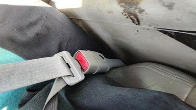 1995 S10 Blazer Passenger Right Front Seat Belt Buckle Receiver Oem Gray