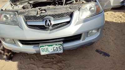 2004-2006 Acura Mdx Front Bumper Cover Assembly Oem Silver 04711S3Va80Zz