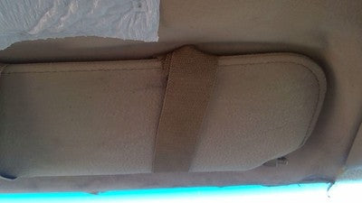 1995 Chevy Astro Driver Left Sun Visor Oem Tan