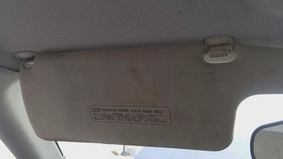 1996-2000 Honda Civic Driver Left Sun Visor Oem Gray 83280S01a32za