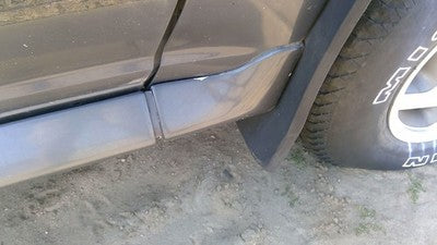 1993 Ford Explorer Passenger Right Moulding From Fender Oem Trim Strip Silver
