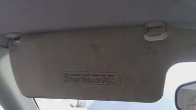 1996-2000 Honda Civic Driver Left Sun Visor Oem Gray 83280S01a32za