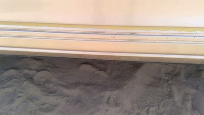 1994 Olds Eighty Eight Driver Left Front Moulding From Door Oem Trim Strip Gold