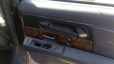 1993 Buick Park Ave Passenger Right Rear Inside Door Trim Panel Only Back Gray