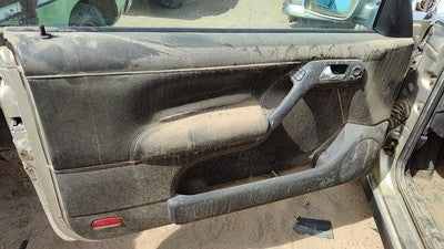 99-02 Cabrio Convertible Driver Front Door Trim Panel With Master Switch Black