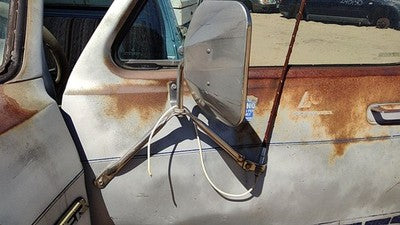 1982-1987 Dodge Ram W150 Driver Left Side Mirror Door Mounted Oem 4216040