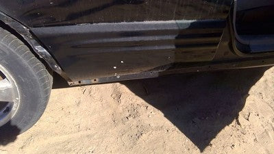 01-02 Forester Passenger Right Rear Moulding From Door Back Trim Strip Black